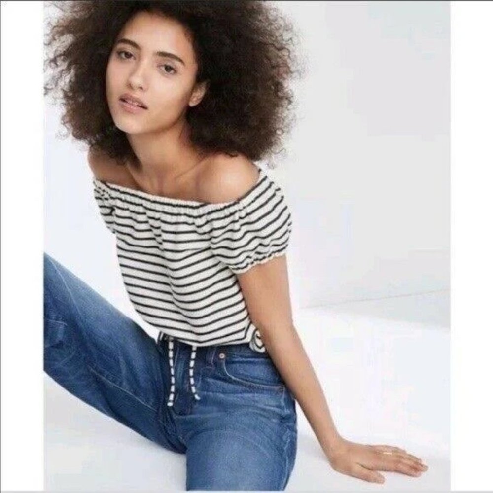 Madewell - over the shoulder shirt